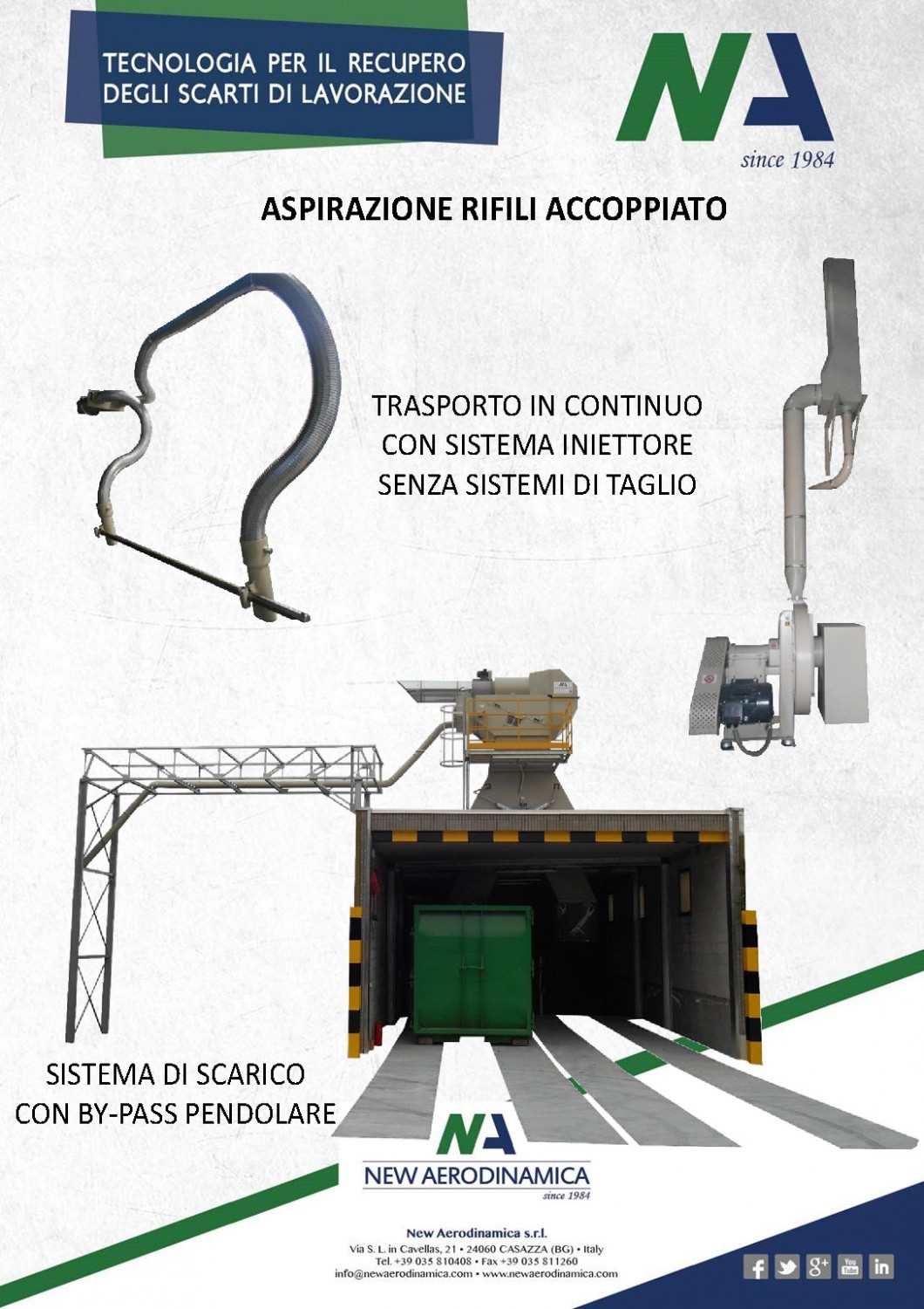 Aspirazione rifili accoppiato