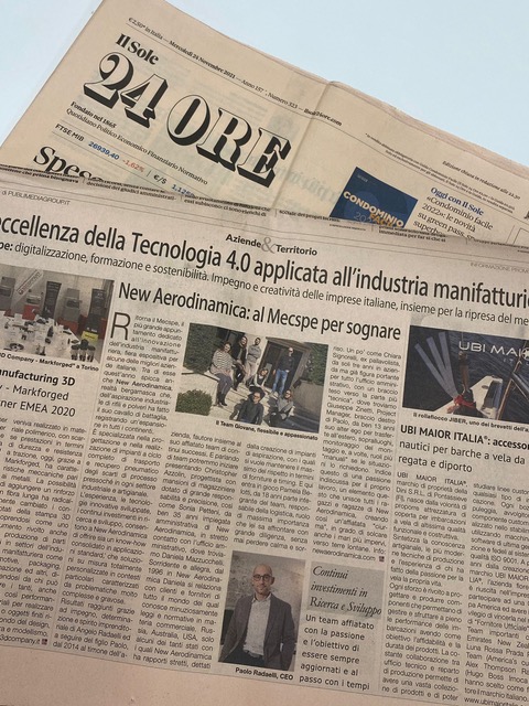 New Aerodinamica: al Mecspe per sognare